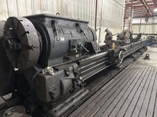 35" x 372" Lehmann Long Bed Lathe, 14" bore, 40 HP, 300 RPM
