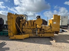 820 KW Caterpillar #MPS2125, Diesel Gen, 1140 HP, #3508 engine, open skid, 2000