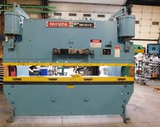 135 Ton, Niagara #HBM-135-8-10, press brake, 120" overall, 102" between housing, 8" stroke, 7" throat, 15"