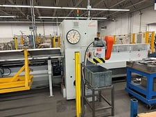 3.5" Kasto #WA-90R/S, Automatic Cold Saw, 125-750 SFPM, 10 HP, Chip Conv., mist coolant, with blades, 2018