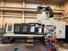 Awea #VP-3012HD, CNC Bridgemill, 118" x47.3" x30" trvls, 35 HP, 6000 RPM, 51.5" centers, 32 automatic tool