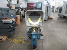 14" Deltronic #DH14-MPC4, Optical Comparator, MPC-5 2-Axis digital read out, Surface and Profile Illumination