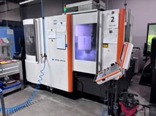 Mikron Mill #HPM-450U, 5-Axis vertical machining center, 7 pallet, 18723 spindle hours, 2012
