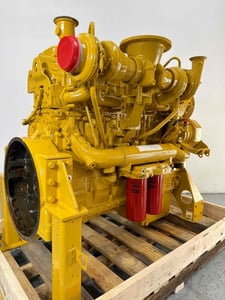 700 HP Caterpillar #C-18, Engine, twin turbo, reman, 3718 hours