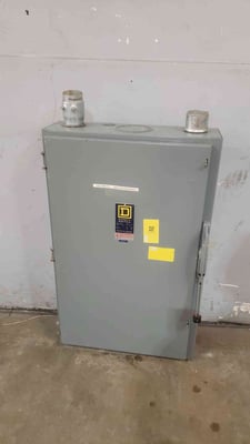 400 Amp. Square D, Heavy Duty Safety Switch, 3PH, 600 VAC (2 available)