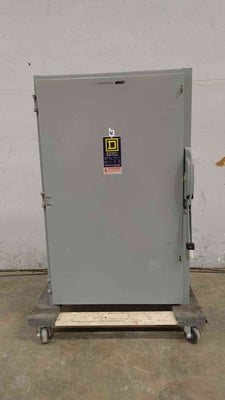 400 Amp. Square D #H365, Fused Safety Switch, 3PH, 600 VAC