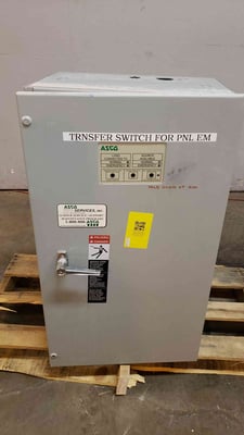 100 Amp. ASCO #D3002104F1C, Series 300 Automatic Transfer Switch, 1PH, 240 Volts