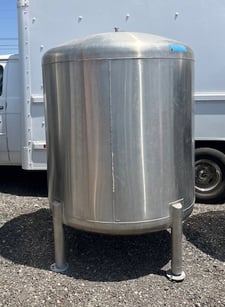 600 gallon stainless steel food grade tank