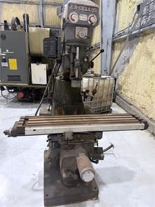 Ex-Cell-O #602, vertical mill, 10" x50" table, 2 HP, 34" X, 16" Y, 16" Z, 60-4200 RPM, digital read out