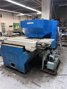 16.5 Ton, Murata Wiedemann #C-1000, CNC turret punch, 20 station, 40" x 80" sheet (w/repo), 30 RPM, 1989