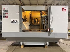 Haas #EC-1600-4X, CNC horizontal machining center, 5-Axis, 64" X, 40" Y, 32" Z, 6000 RPM, 40 automatic tool