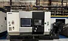 Okuma #LT3000EX-2MY, CNC Lathe, 10.04" X, 36.61" Z, 30 HP, 5,000 RPM, dual turret, sub spindle, OSP-P300L