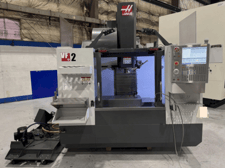 Haas #VF-2, Vertical Machining Center, 30" X, 16" Y, 20" Z, 36" x 14" table, 30 HP, 8,100 RPM, 24 automatic