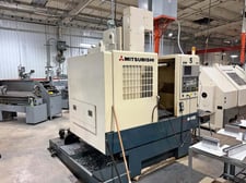 Mitsubishi #M-V5C, Vertical Machining Center, 31" X, 16" Y, 20" Z, 40" x 20" table, 10,000 RPM, 18 automatic