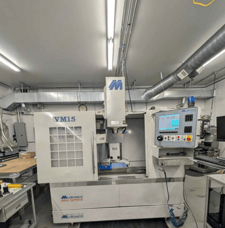 Milltronics #VM15XT, Vertical Machining Center, 30" X, 15" Y, 17" Z, 36" x 16" table, 15 HP, 8,000 RPM, 16