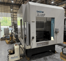 Brother #TC-32BN, 5-Axis Vertical Machining Center, 21.7" X, 15.7" Y, 16.3" Z, 23.6" x 16.7" table, 10 HP