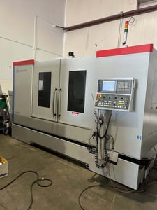 Bridgeport #GX-1600, Vertical Machining Center, 62" X, 27.5" Y, 25" Z, 35 HP, 10,000 RPM, 30 automatic tool