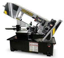 13" x 18" Hyd-Mech #S-20PNG, semi-automatic horizontal pivot mitering bandsaw, 1" x 14' 10" blade, 3 HP