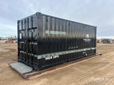 1100 cfm, 350 psi, Sullair #1100, portable air compressor, 525 HP, Cummins N14 diesel, 2506 hours