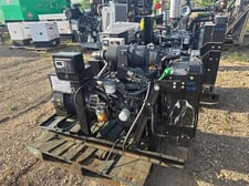 25 KW Yanmar, diesel generator, 208 Volts, open skid, remanufactured