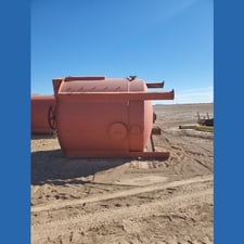 15 HP Mixing Tank w/ Agitator, 3,200 gallon tank, 99" diameter x 96" high, 230/460 Volt