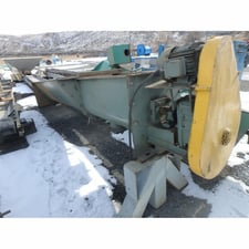 Single-Screw Classifier, 20" trough diameter x 13' long, 3 HP, 1740 RPM, 575 Volt