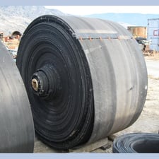 42" wide x 511' long Rubber Conveyor Belting, 3-Ply, 3/16" top x 1/16" bottom
