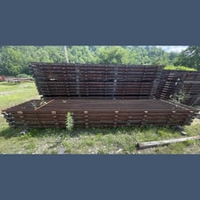 52.5" x 241" Grizzly Bars/Debris Shields, 1/2" x 4" flat bar, 3" spacing (144 units) & 5" pacing (188 units)