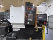 Mazak #VC-500A-5X, 5-Axis machining center, 19.7" X, 17.7" Y, 17.7" Z, 19.7" table diameter, 12000 RPM, 25