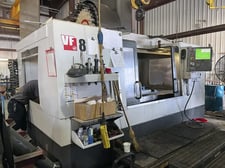 Haas #VF-8/50, CNC vertical machining center, 64" X, 40" Y, 30" Z, 10000 RPM, 45 HP, #50, 30 automatic tool