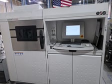 EOS #M280, 3D printer, YB fiber laser 400 watt, 9.8" x 9.8" x 12.8" build, F-theta lens, 7.0 m/s scan, 2015