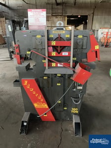Edwards #Jaws-IV, Hydraulic Ironworker, 100 Ton