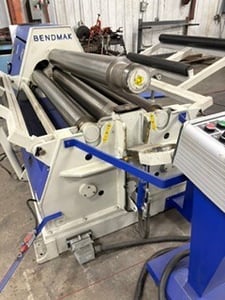 60" x 5/16" Bendmak #CY4R-HHS-190-15/10, Four Roll Plate Roll, 7.5" diameter top, 5.9" side, 6.7" bottom