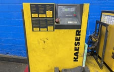 42 cfm, Kaeser #SM11, Rotary Screw Air Compressor w/ Integrated Dryer, 10 HP, 208 V., 2006