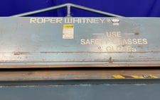 16 gauge Roper Whitney #1016, Connecticut Hand Brake
