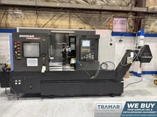 Daewoo Doosan #PUMA-2600Y, CNC Lathe Turning Center, 14.8" swing, 29.9" centers, Y-Axis, Live Tooling, Fanuc