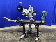 Label-Aire #3115-1500, Pressure Sensitive Wipe-On Label Applicator, 4" right hand, 120 V.