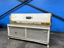 10 gauge x 8' HTC #1008-HS, Power Squaring Shear, 98" x20" table