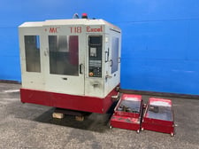 Excel #PMC-5T18, CNC Vertical Machining Center, 17" X, 27" Y, 18 automatic tool changer, Fanuc Series 21-M