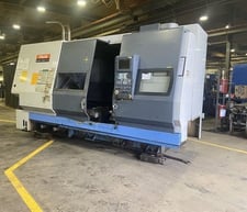 Mazak #Slant-Turn-450, Mazatrol Fusion 640T Control, 28.1" swing, 78.7" centers, 10" bar, 2003