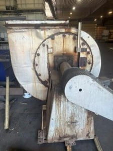 Phelps, fan, 15 HP belt drive, dry kiln fan