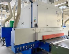 53" Costa #S3-TR-CTT-TR, 5-head top wide belt sander, 13/20-35-25-20-13/20 HP, 16-82 FPM, PLC, 2020
