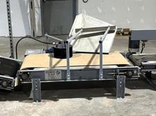 Express Scale, 5' bag turner w/ conveyor, 1 HP, 575 V., 3-phase, 72" L x 55" W x 51" H, 2023