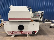 31" Mereen-Johnson #431-DC, gang rip saw, dip chain, 3-1/2" thickness, 75 HP - 3,600 RPM, 30-150 FPM feed
