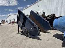 60" wide x 19' long, Tec Polymer, steel belted Z conveyor, 2 HP motor with planetary gearbox, AS IS