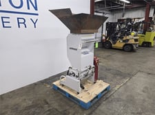 9" x 18" Wittmann #G-Max-33, granulator, 4 HP, 110 lb./hr., 9 knife staggered open rotor, 240 RPM, 230 V.