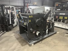 24" x 40" Cumberland #X1000, granulator, 100 HP, hardfaced rotor, 3 knife open rotor, 2 bed knives, hydraulic