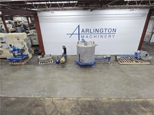Gala #7, underwater pelletizer, 5000 lb./hr., MUP7 cutting head, 15 HP, 7-PDV diverter valve, 16.2 ECLN-DW