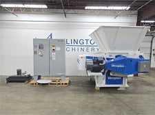 Vecoplan #VAZ-1300-S-SP, single shaft shredder, 52" wide, 65 HP, 15" diameter rotor, 142 RPM, 5 HP hydraulic