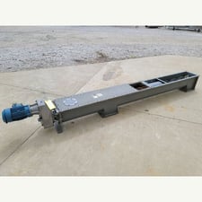 9" diameter x 10' long Auger, 2 HP WEG electric motor, 1750 RPM, 230/460 Volt